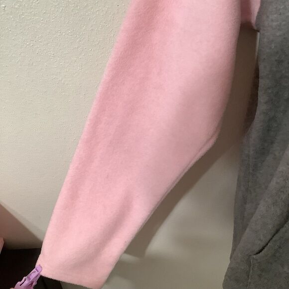 Care Bears Vintage Y2K Cozycore Kidcore Cheer Bear Christmas Grey Pink Hoodie S - Picture 5 of 12